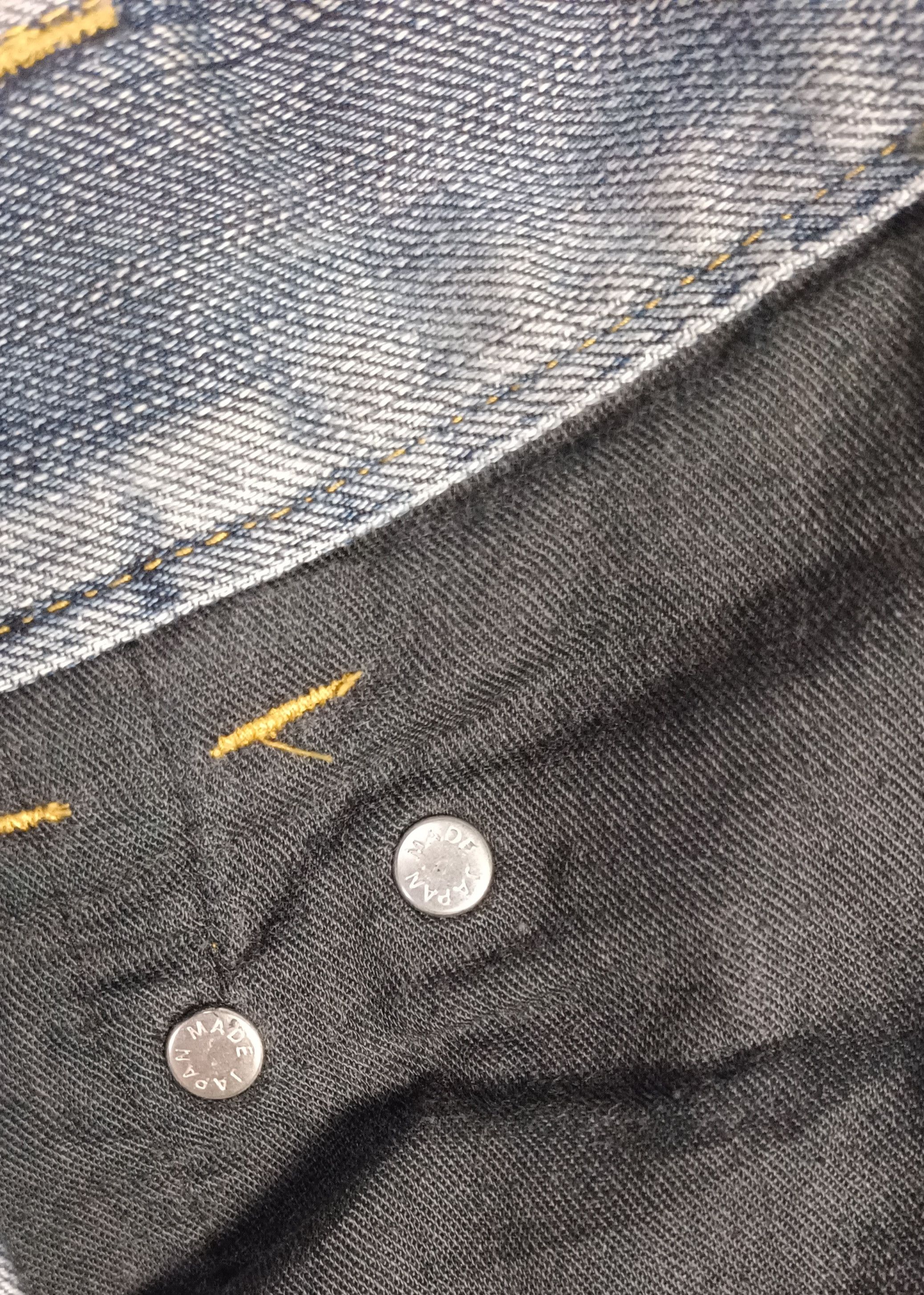 If Six Was Nine × Le Grande Bleu (L.G.B.) × Michel Klein MICHEAL KLEIN HOMME FLARE JEANS Size US 31 - 15 Thumbnail