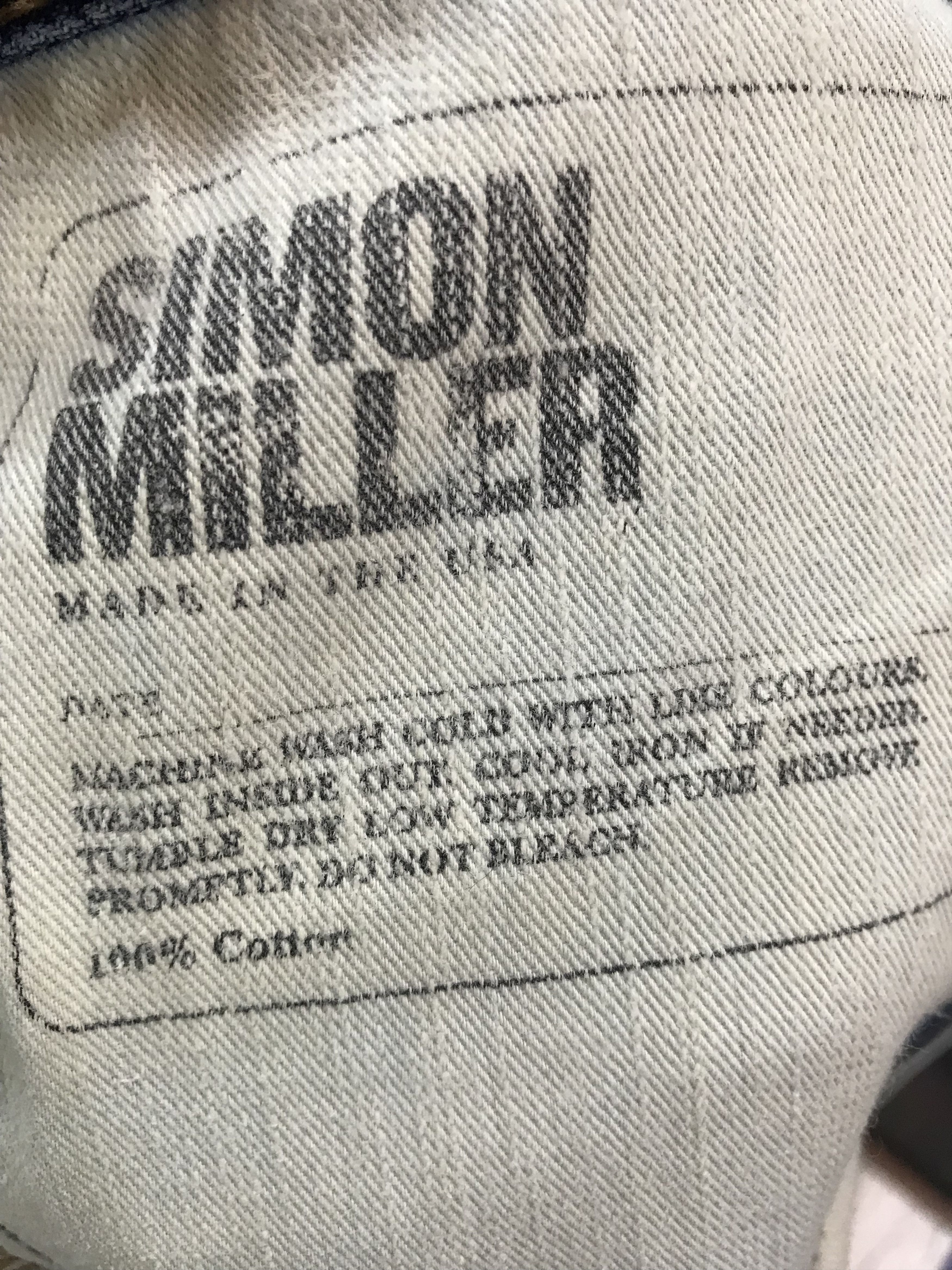 Simon Miller SIMON MILLER SELVEDGE DENIM MADE IN USA Size US 36 / EU 52 - 7 Thumbnail