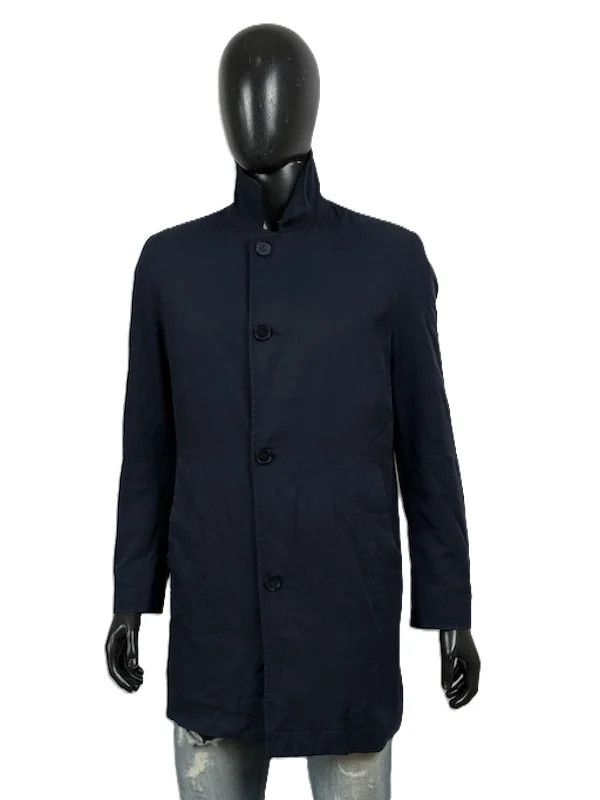Hugo Boss Hugo Boss Cappotto Blu Uomo Taglia 48 Size US M / EU 48-50 / 2 - 3 Thumbnail