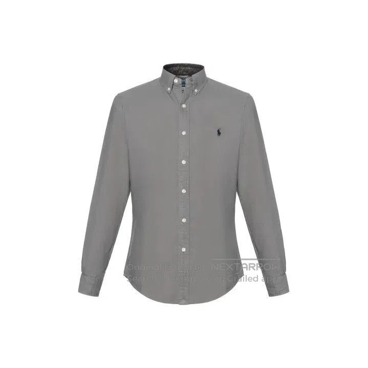 Polo Ralph Lauren Polo Ralph Lauren Men's Gray Logo Long Sleeve Shirt. Size US L / EU 52-54 / 3 - 1 Thumbnail