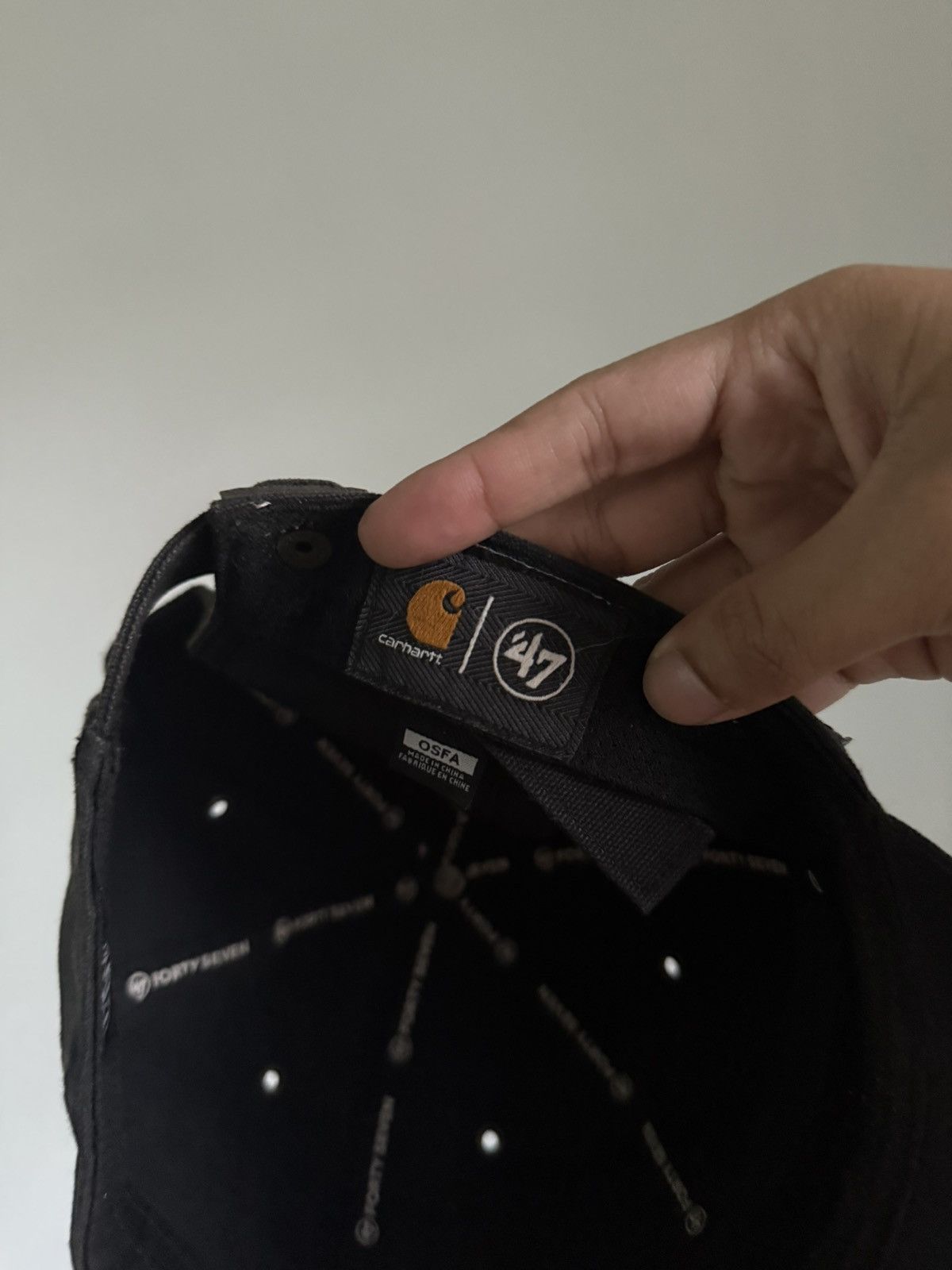 47 Brand × Carhartt Carhartt x black Cincinnati Bengals '47 Hitch cap Size ONE SIZE - 7 Thumbnail