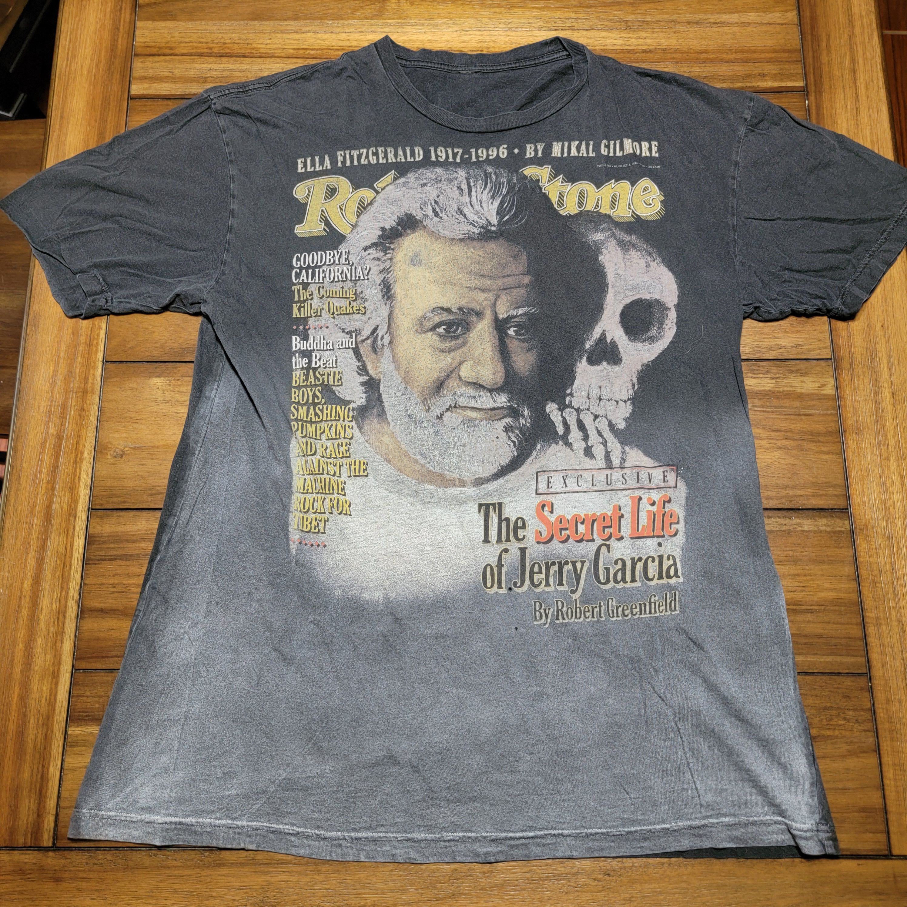 Other Rolling Stone Cover: Jerry Garcia SS Unisex Tee Size US L / EU 52-54 / 3 - 1 Thumbnail