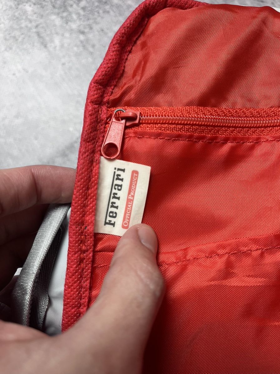 Ferrari × Vintage Ferrari Gear Backpack Red/Silver Size ONE SIZE - 10 Thumbnail