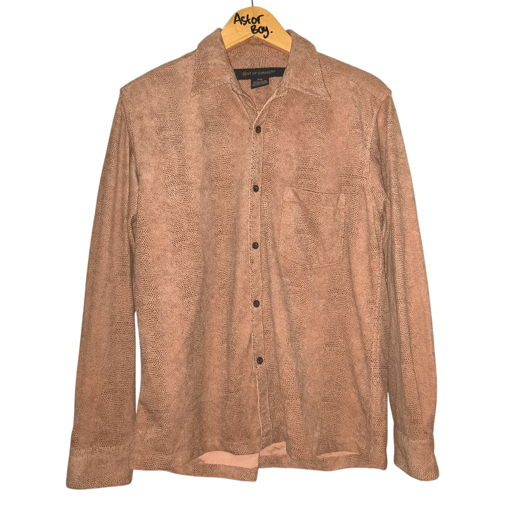 Japanese Brand Vintage Out Of Curiosity Leopard Shirts Size US M / EU 48-50 / 2 - 1 Thumbnail