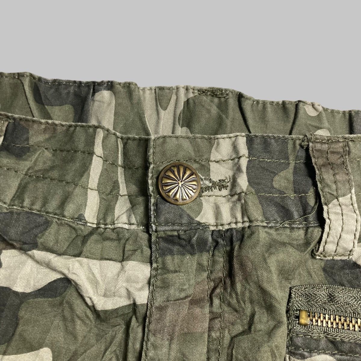 Hysteric Glamour × Japanese Brand × semanticdesign JAPANESE BRAND Unknown Camouflage Cargo Pants Good Design Size US 28 / EU 44 - 6 Thumbnail