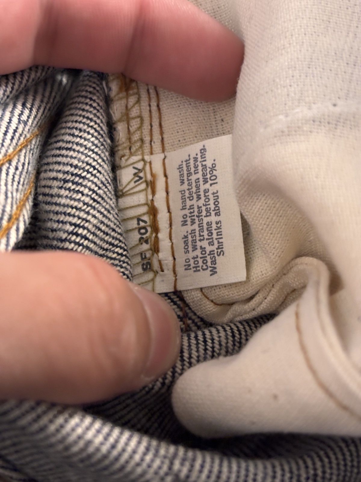 Levi's Vintage 1983 Levi’s 501 Shrink-to-Fit Jeans Deadstock Size US 26 / EU 42 - 6 Thumbnail