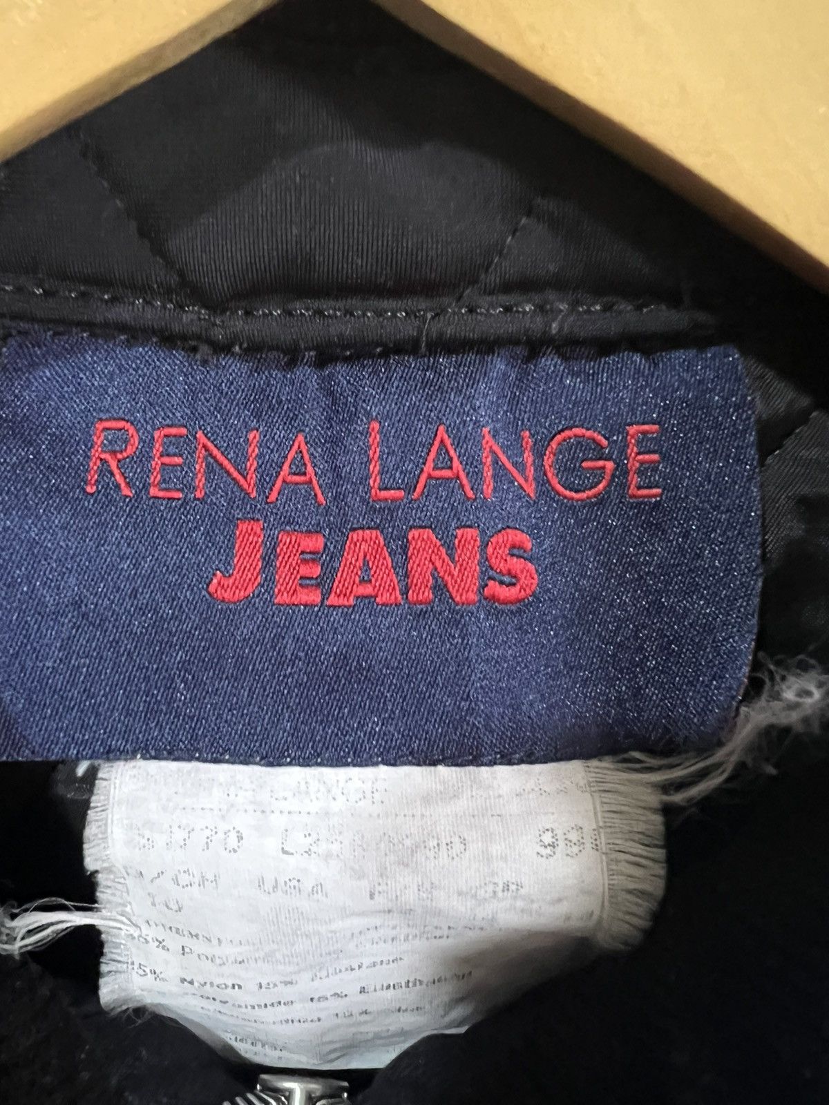 Other 🔥Rena Lange Jeans 4 Pockets Quilted Jacket Size S / US 4 / IT 40 - 12 Thumbnail