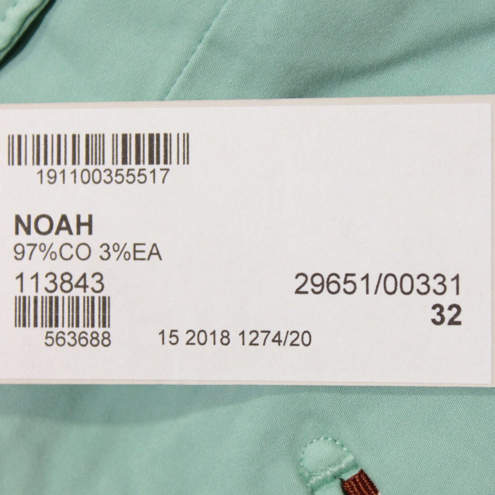 Zanella Zanella New with tags Chino Size 32 US In Green Size US 32 / EU 48 - 5 Thumbnail