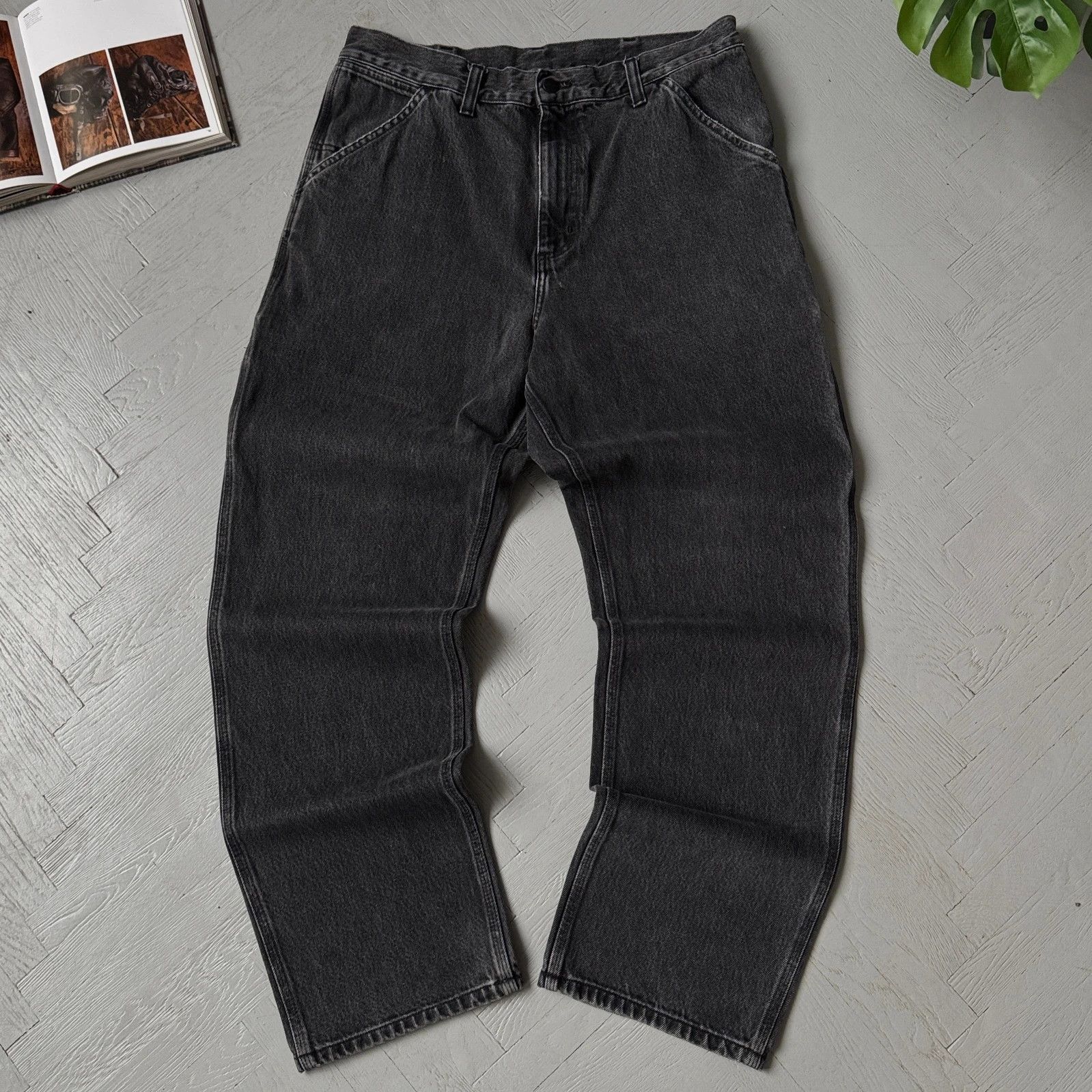 Carhartt Carhartt WIP Single Knee Denim Jeans Carpenter Size US 32 / EU 48 - 3 Thumbnail