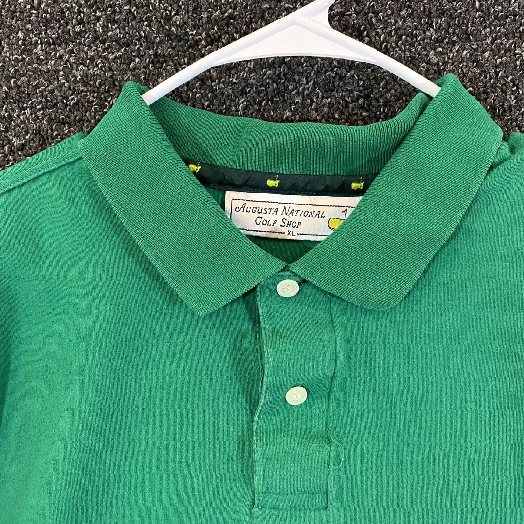 Vintage VINTAGE Slazenger Augusta Polo Shirt Mens XL Green Masters Golf Short Sleeve Shirt Size US XL / EU 56 / 4 - 4 Thumbnail