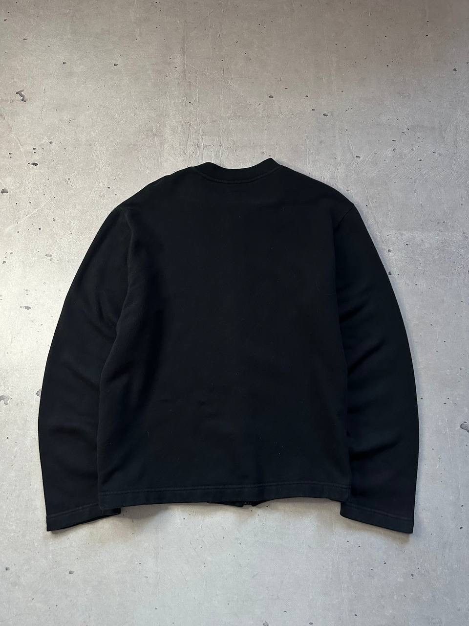 Moschino Moschino Jeans Black Wool Zip Sweatshirt Made in Italy Y2K Size US M / EU 48-50 / 2 - 12 Thumbnail