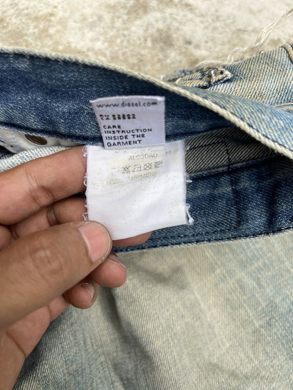 Diesel Vintage Diesel Industry RR55 Selvedge Denim Jeans Size US 30 / EU 46 - 14 Thumbnail