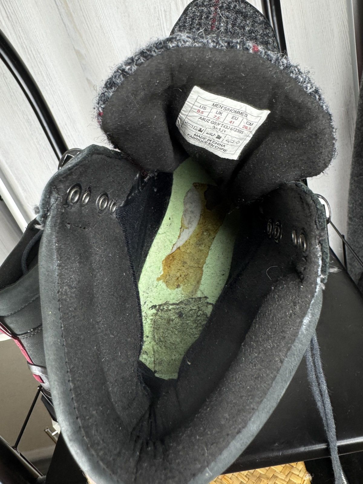 The North Face THE NORTH FACE x Harris Tweed Back to Berkeley Black Boots Size US 8.5 / EU 41-42 - 17 Thumbnail