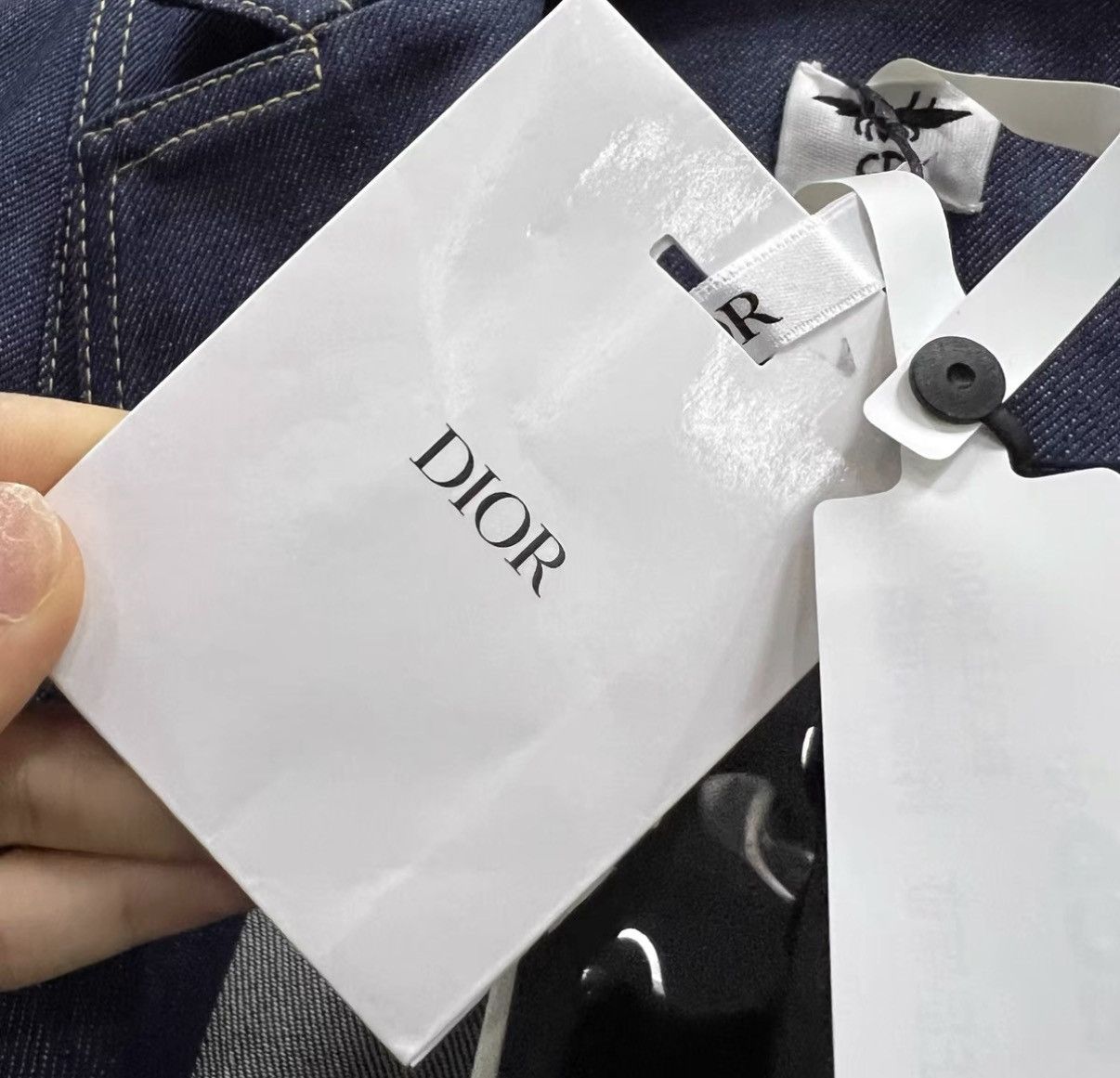 Dior Dior Blue Waist-tailored Blazer J41 Size XS / US 0-2 / IT 36-38 - 5 Thumbnail
