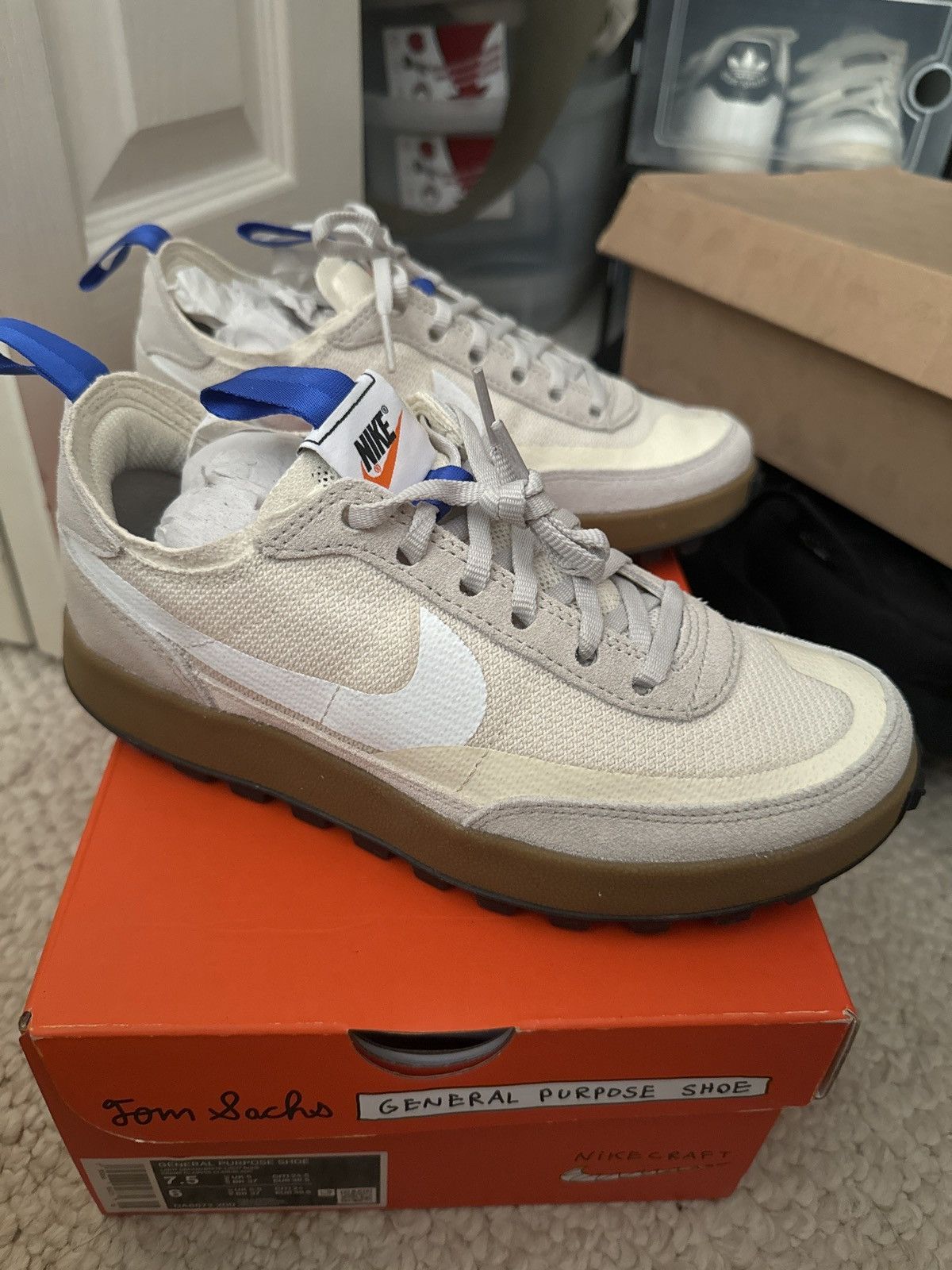 Tom Sachs Tom Sachs x NikeCraft General Purpose Shoe 'Studio' Size US 6 / EU 39 - 4 Thumbnail