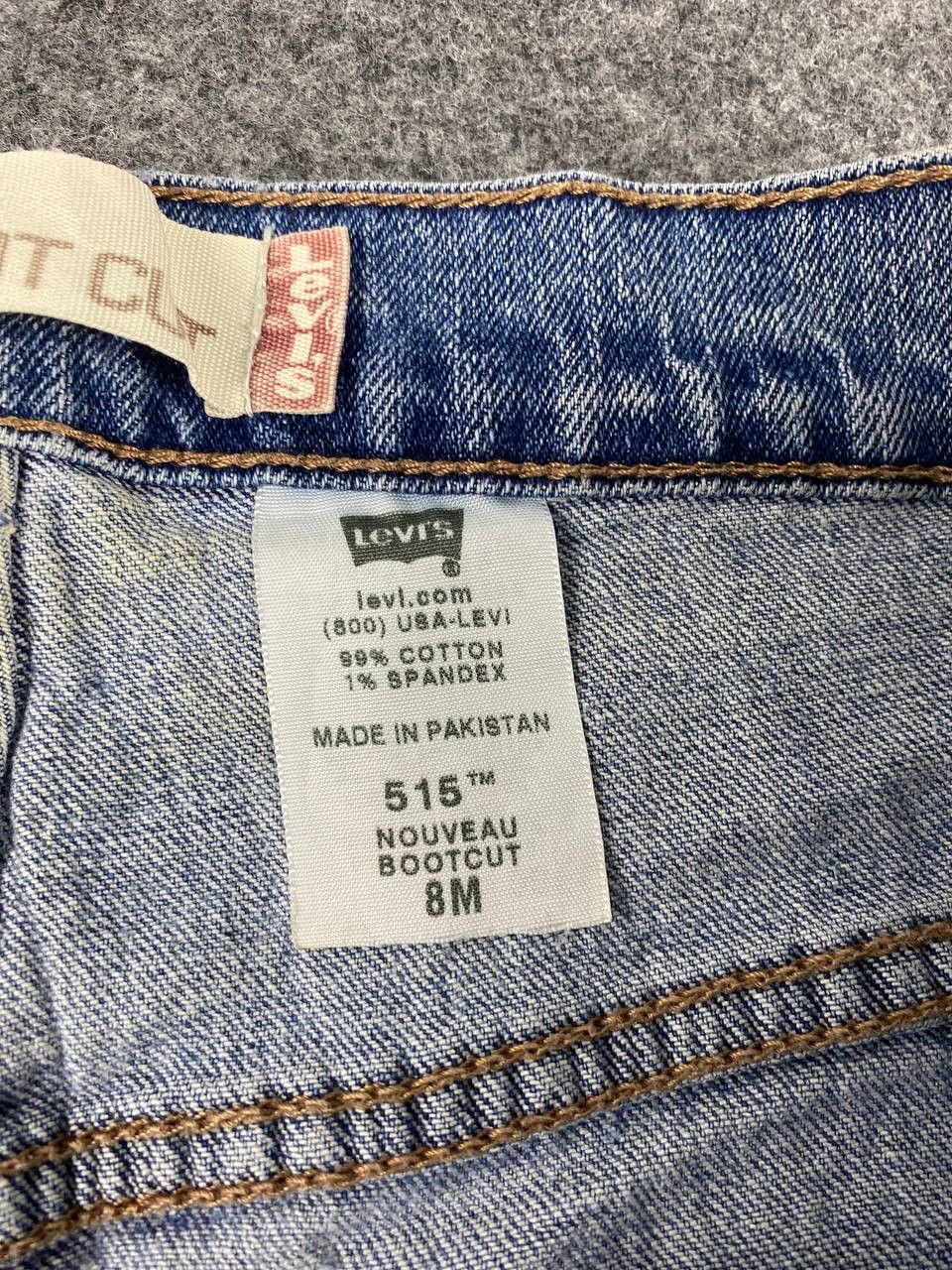 Levi's vintage levis 515 bootcut flare distressed denim Size US 33 - 15 Thumbnail