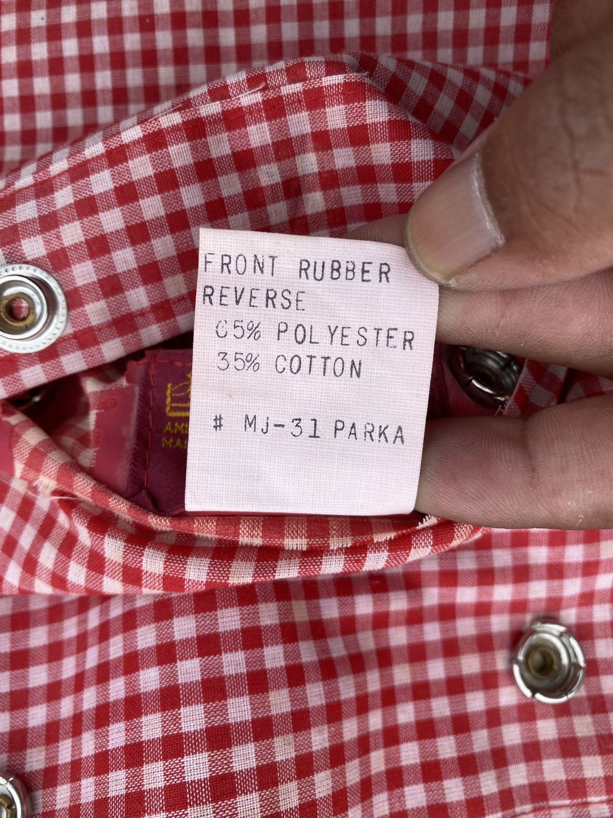 Sugar Cane Rare Vintage 90s Sugar Cane Checkered Jacket Size US M / EU 48-50 / 2 - 15 Thumbnail