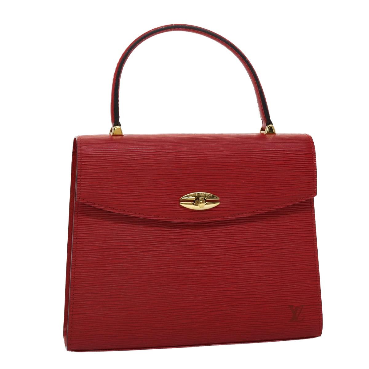 Louis Vuitton Vintage Louis Vuitton Red Epi Leather Malesherbes Hand