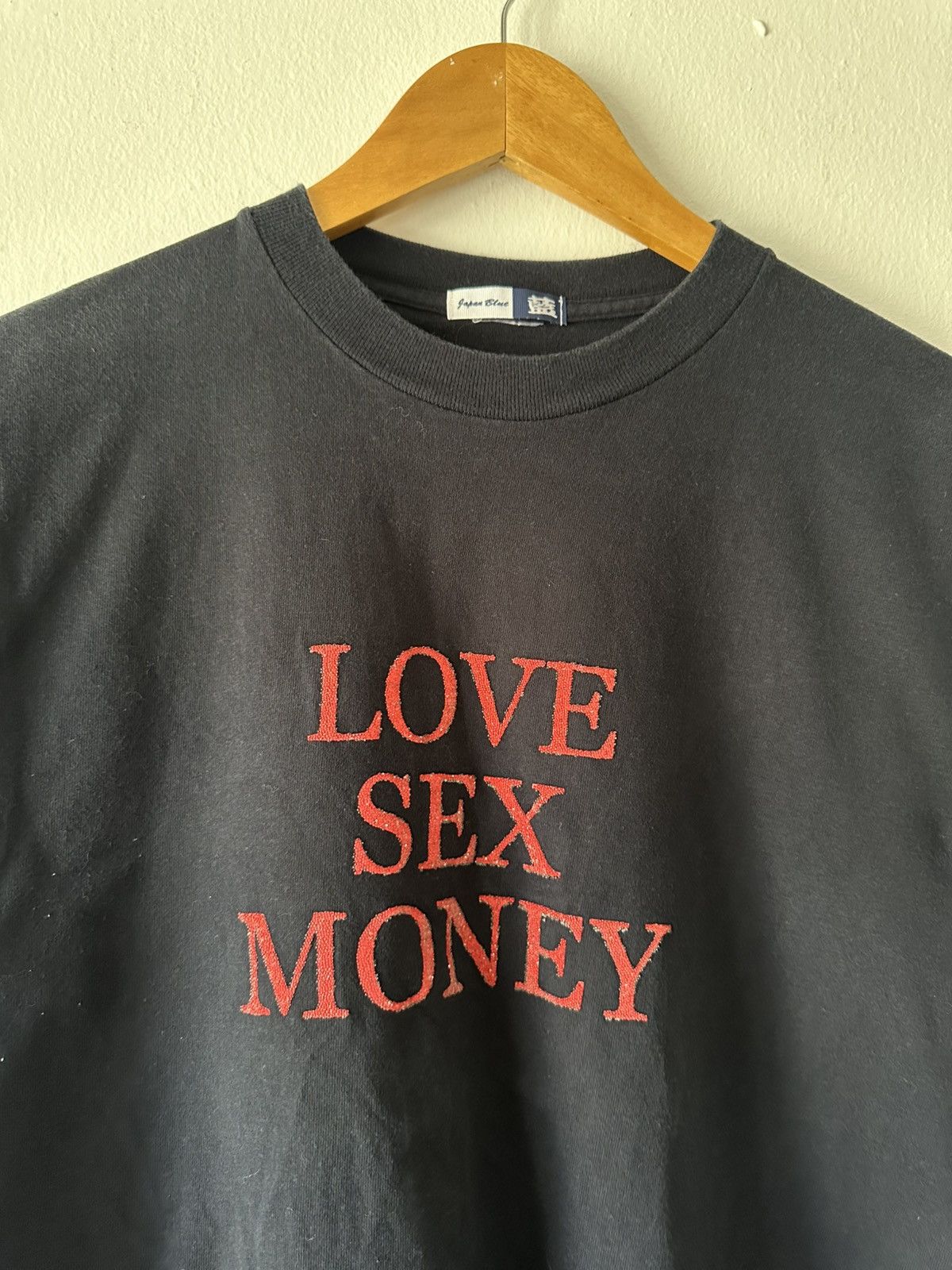 Japanese Brand Love Sex Money Parody T Shirt Size US M / EU 48-50 / 2 - 3 Thumbnail