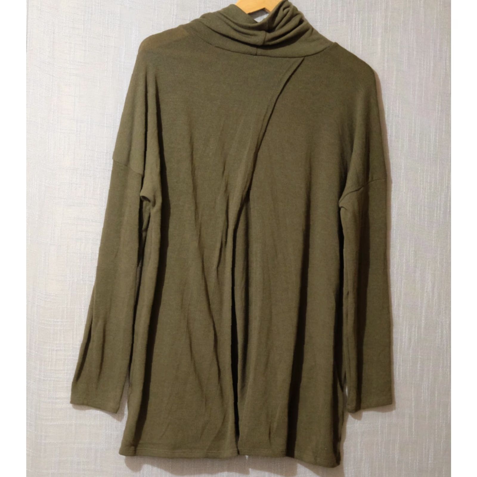 Vintage VINTAGE Dear Scarlett Sweater Oversized Split Open Back Green Womens S #A3-66 Size S / US 4 / IT 40 - 4 Thumbnail