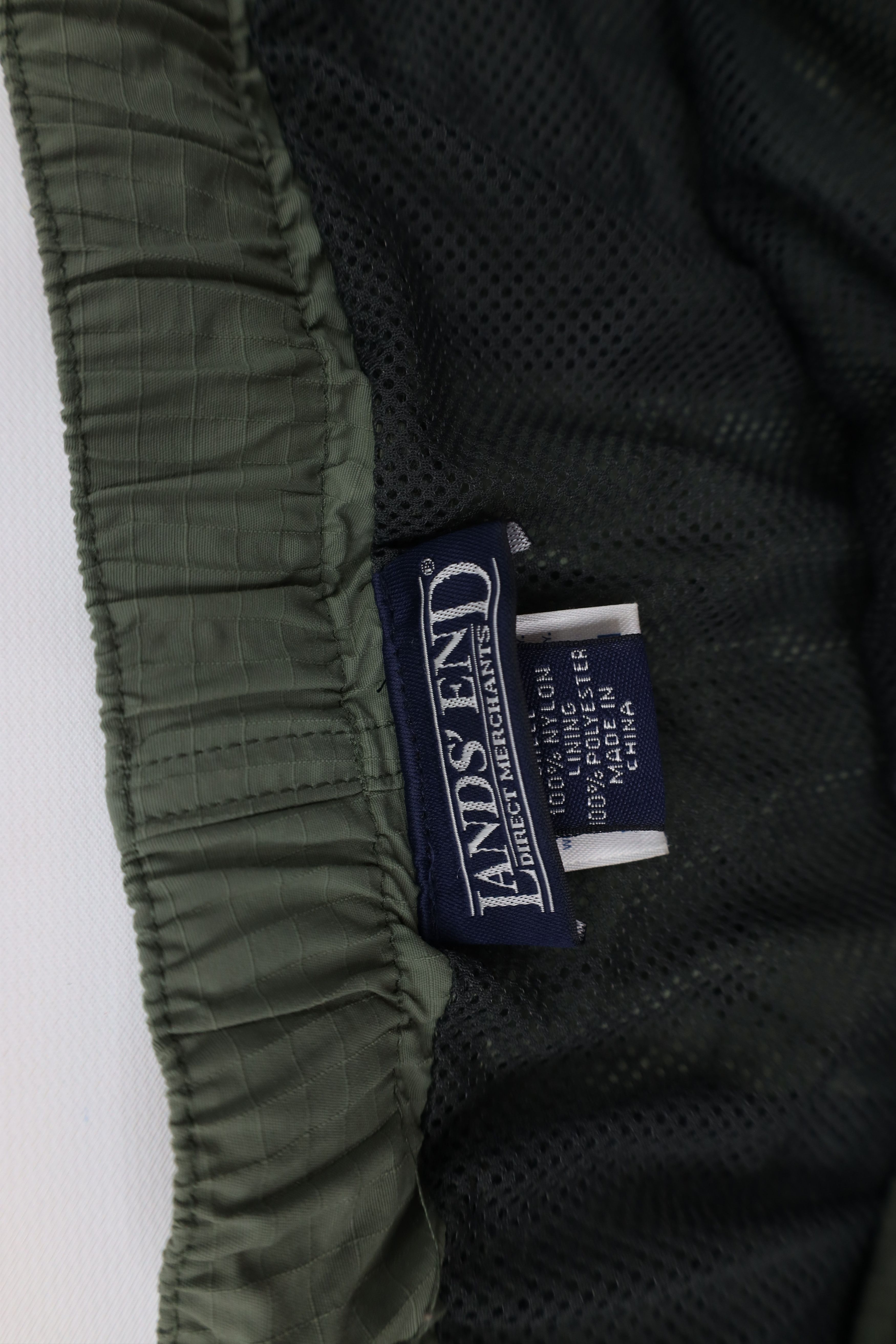 Lands' End Vintage 90s Lands End Lined Above Knee Ripstop Cargo Shorts Size US 32 / EU 48 - 6 Thumbnail