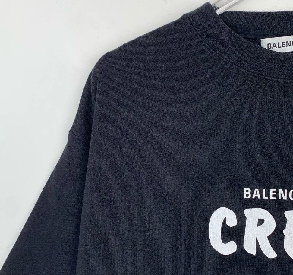 Balenciaga Balenciaga logo letter print round neck black cotton short Size US XS / EU 42 / 0 - 3 Thumbnail