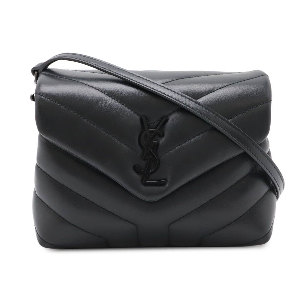 Yves Saint Laurent Yves Saint Laurent Saint Laurent Loulou Leather 2way Bag Leather Shoulder Bag 630951 DUTY FREE for USA Size ONE SIZE - 1 Thumbnail