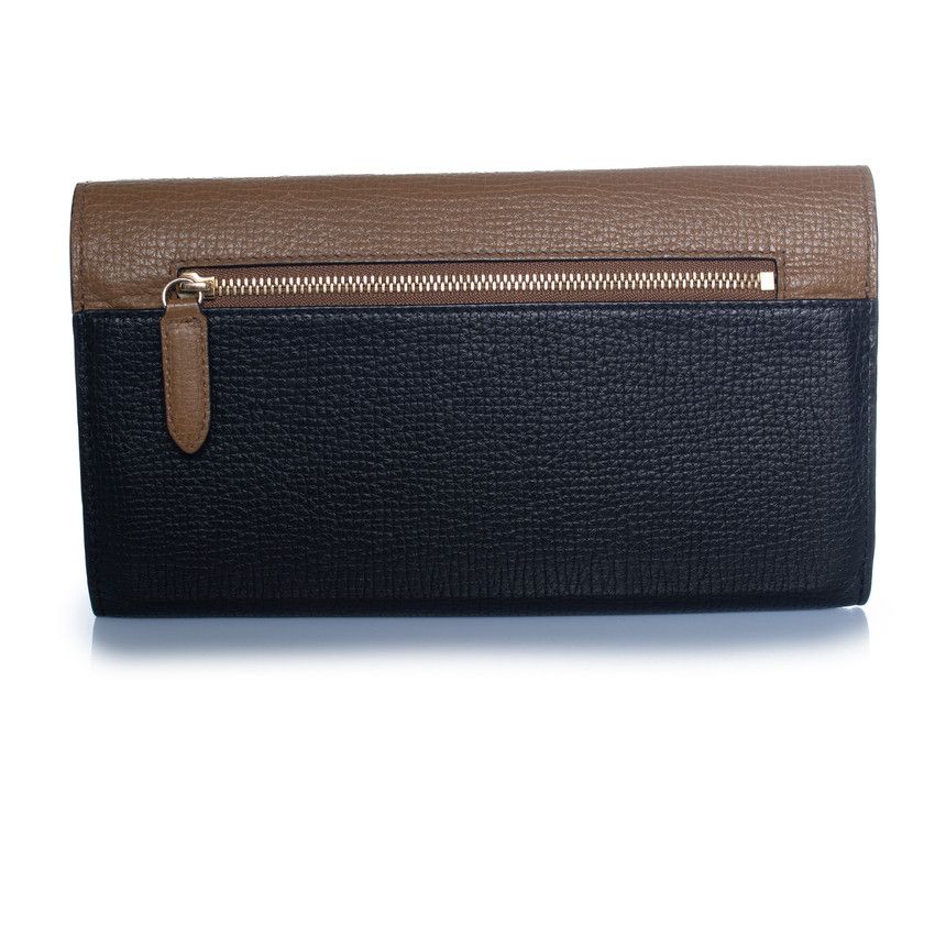 Smythson Smythson, black and brown leather wallet Size ONE SIZE - 6 Thumbnail