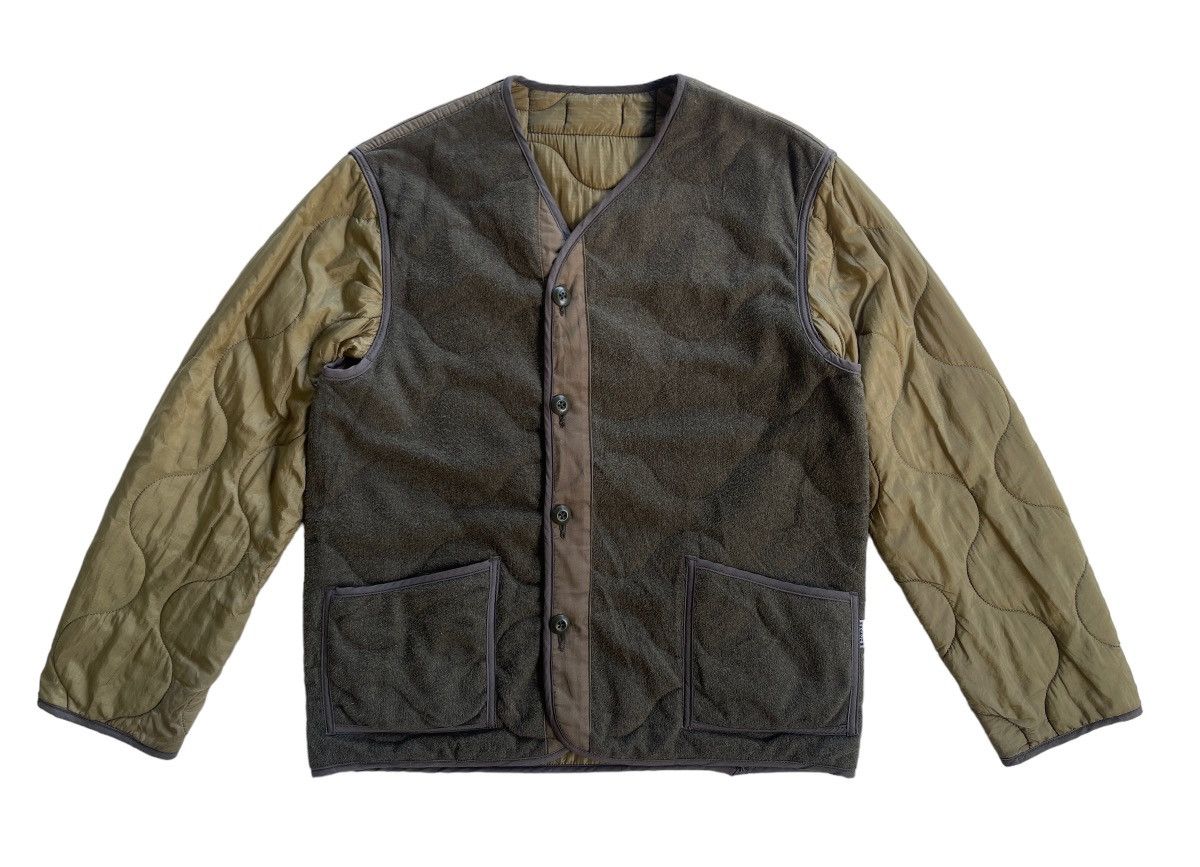 HOLLYWOOD RANCH MARKET HRM Blue Blue Japan Reversible Quilted Jacket Size US M / EU 48-50 / 2 - 3 Thumbnail