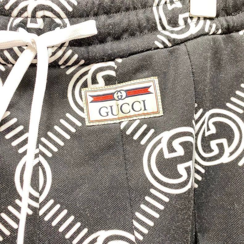 Gucci Gucci Size S New rare old-fashioned full-print slogan ski Size 24" / US 00 / IT 34 - 6 Thumbnail