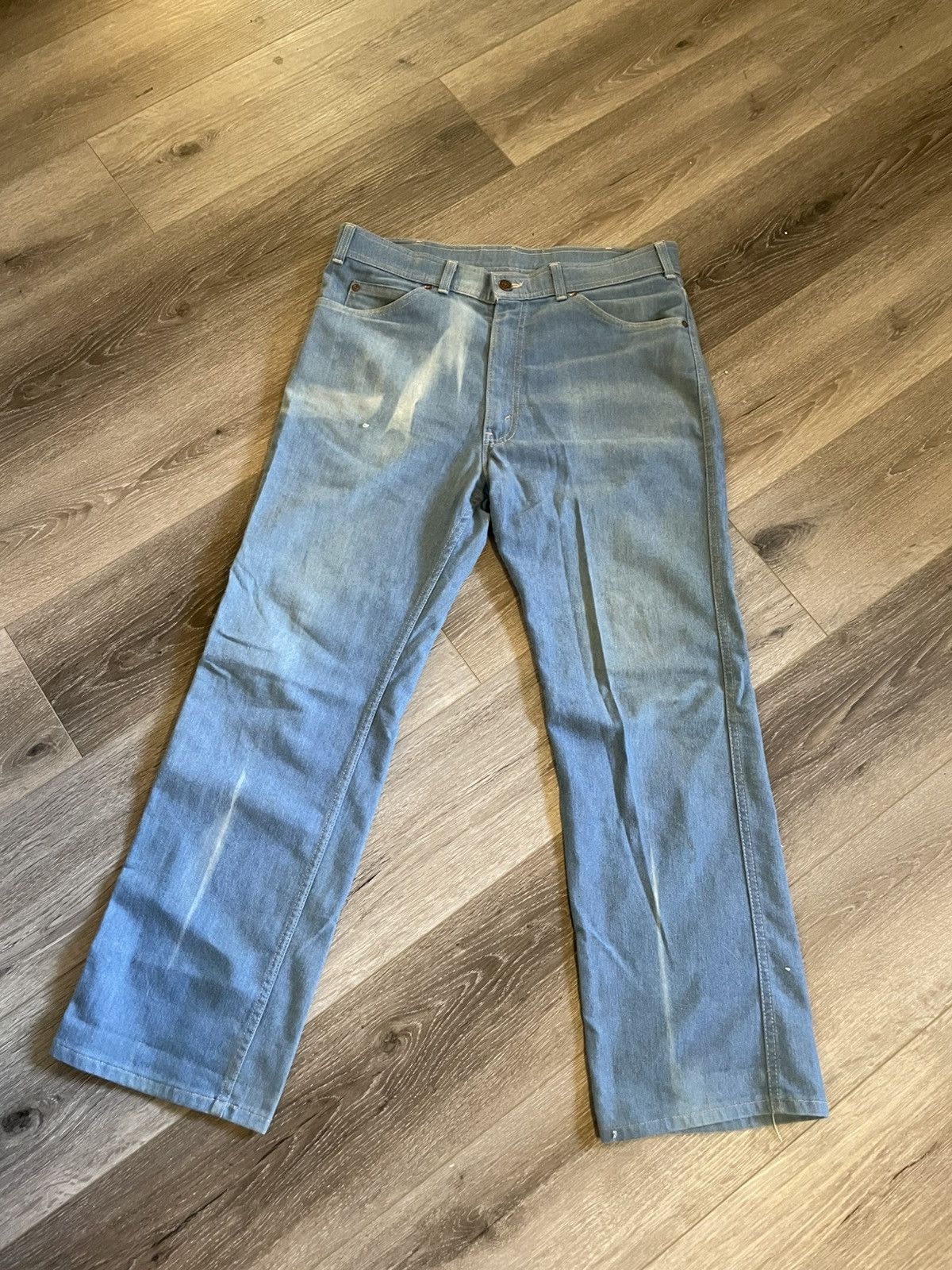 Designer × Levi's × Vintage 1970s Levis orange tabs Size US 32 / EU 48 - 1 Thumbnail