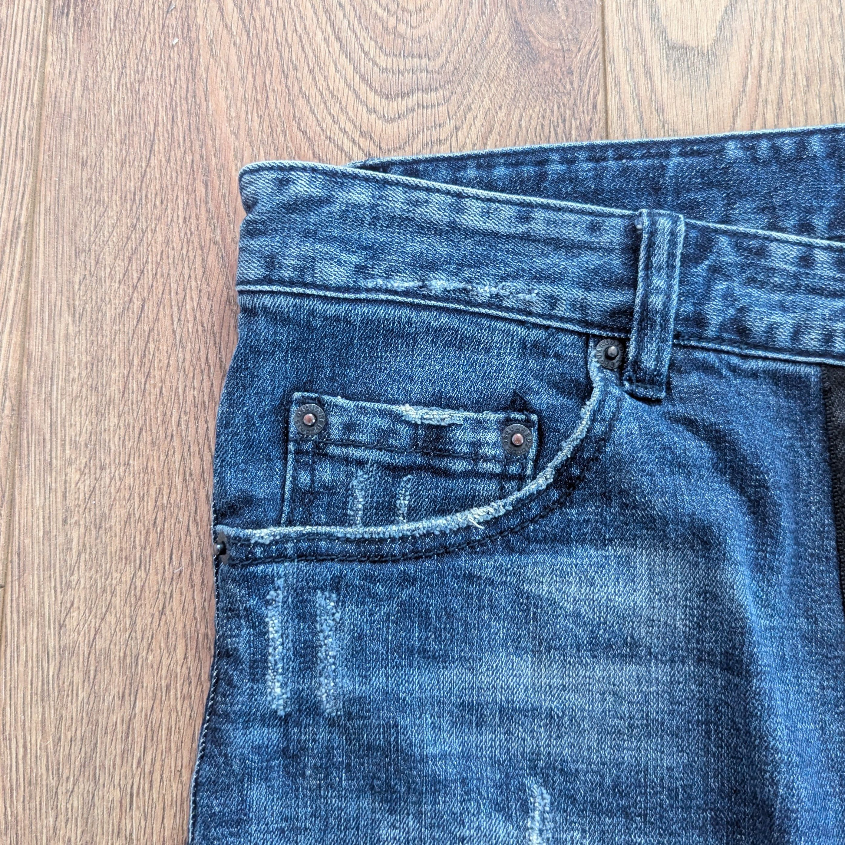 Dsquared2 DSQUARED2 Slim Jean Made In Italy Denim Pants Luxury Brand Size US 34 / EU 50 - 6 Thumbnail