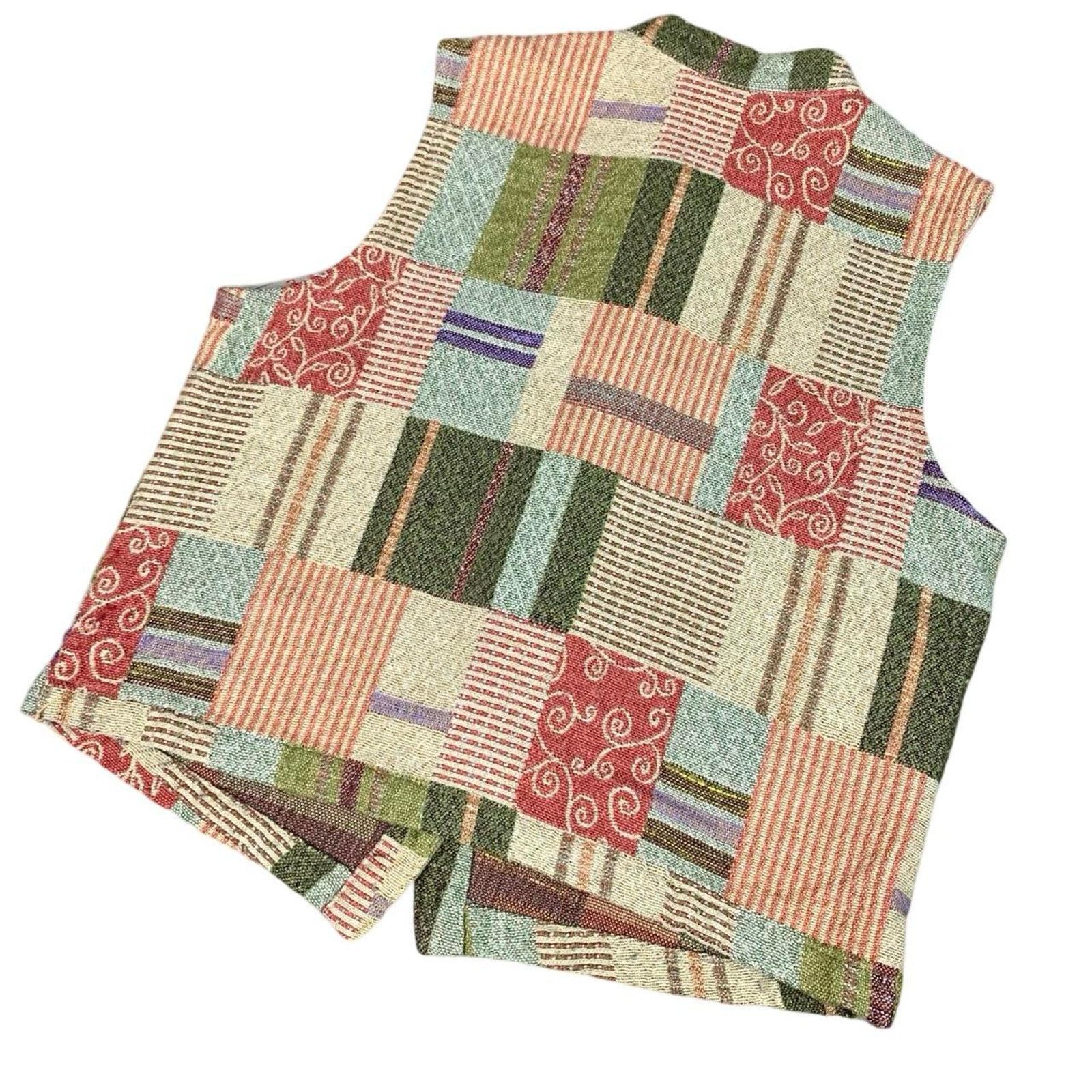 Coldwater Creek × Vintage Vintage 90s Coquette Style Vest Size L / US 10 / IT 46 - 4 Thumbnail