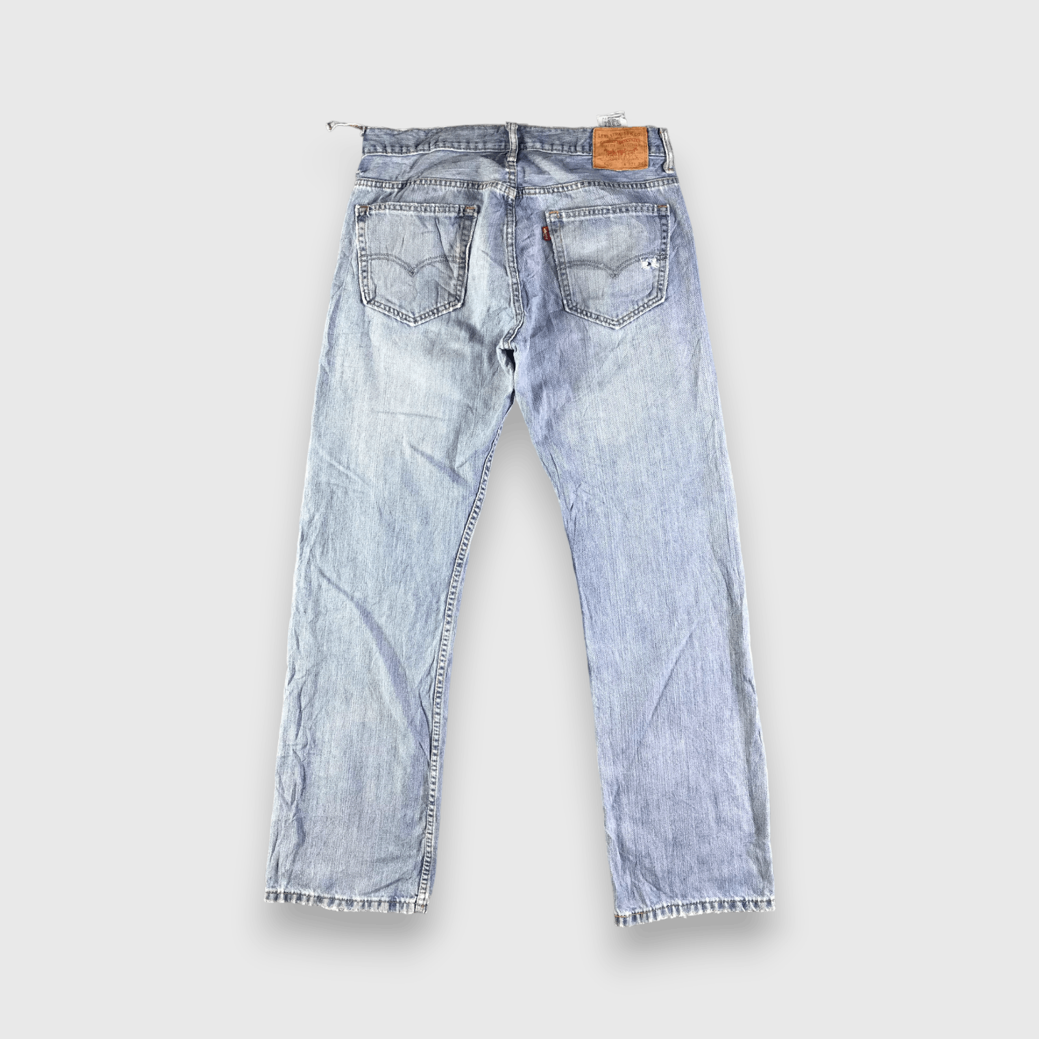 Levi's Vintage Blue Wash Levis 569 Jeans-J4201 Size US 35 - 2 Thumbnail