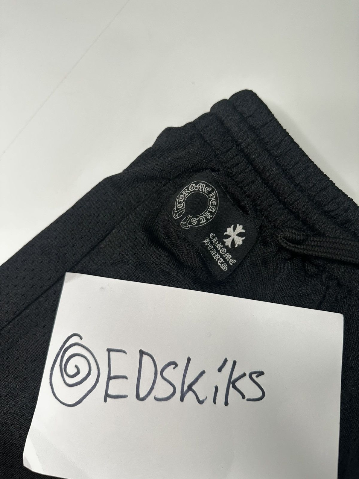 Chrome Hearts Chrome Hearts Mesh Varsity Shorts (Black) XL Size US 30 / EU 46 - 3 Thumbnail