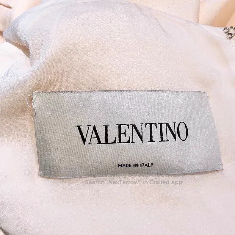 Valentino Valentino Cream lace panelled dress dress Size XS / US 0-2 / IT 36-38 - 7 Thumbnail