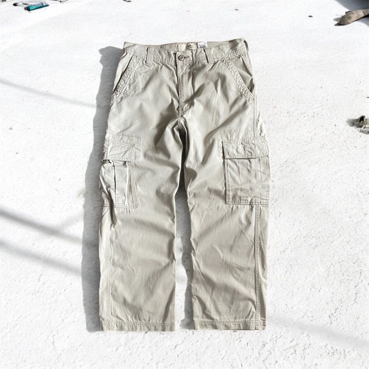 Levi's × Vintage Crazy Vintage Levi’s Cargo Pants Baggy Wide Leg Skater Size US 32 / EU 48 - 5 Thumbnail
