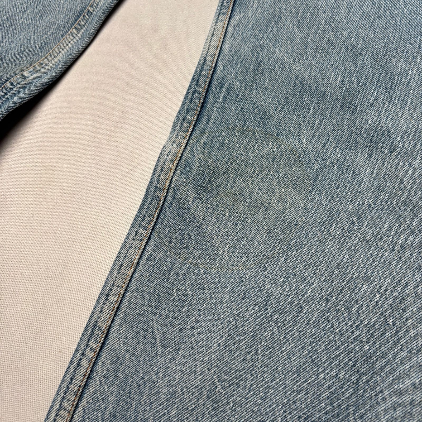 Levi's × Vintage VTG 90s Levi's 501 XX Distressed Straight Leg Jeans 32x29.5 Size US 32 / EU 48 - 15 Thumbnail