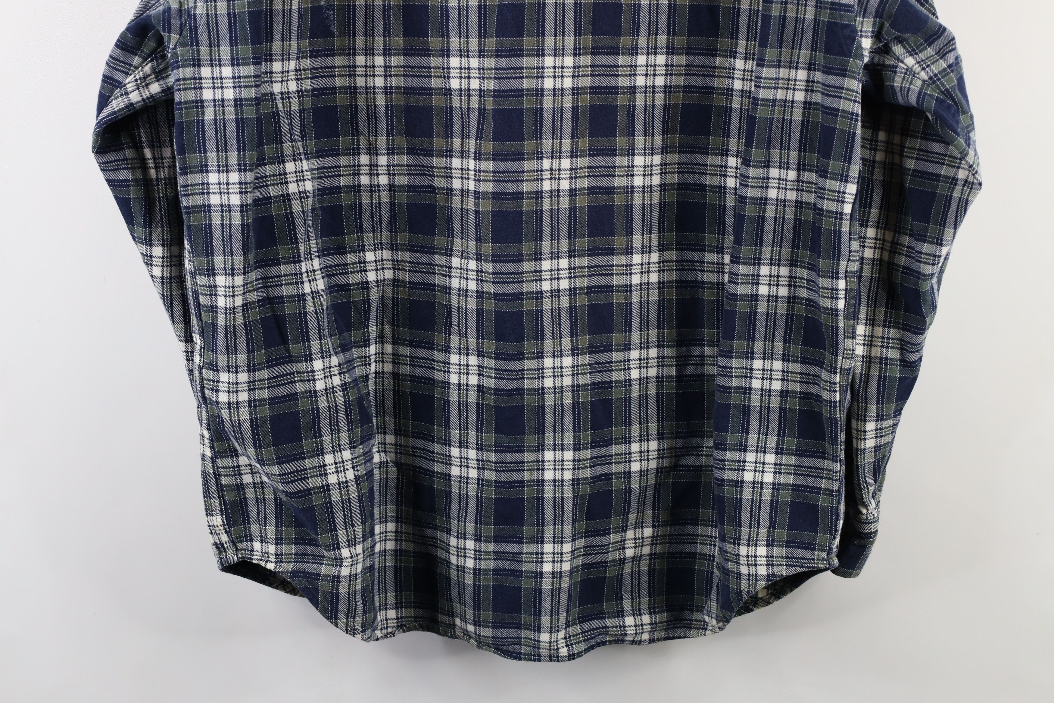 Eddie Bauer × Vintage Vintage 90s Eddie Bauer Heavyweight Button Shirt Plaid Size US L / EU 52-54 / 3 - 11 Thumbnail