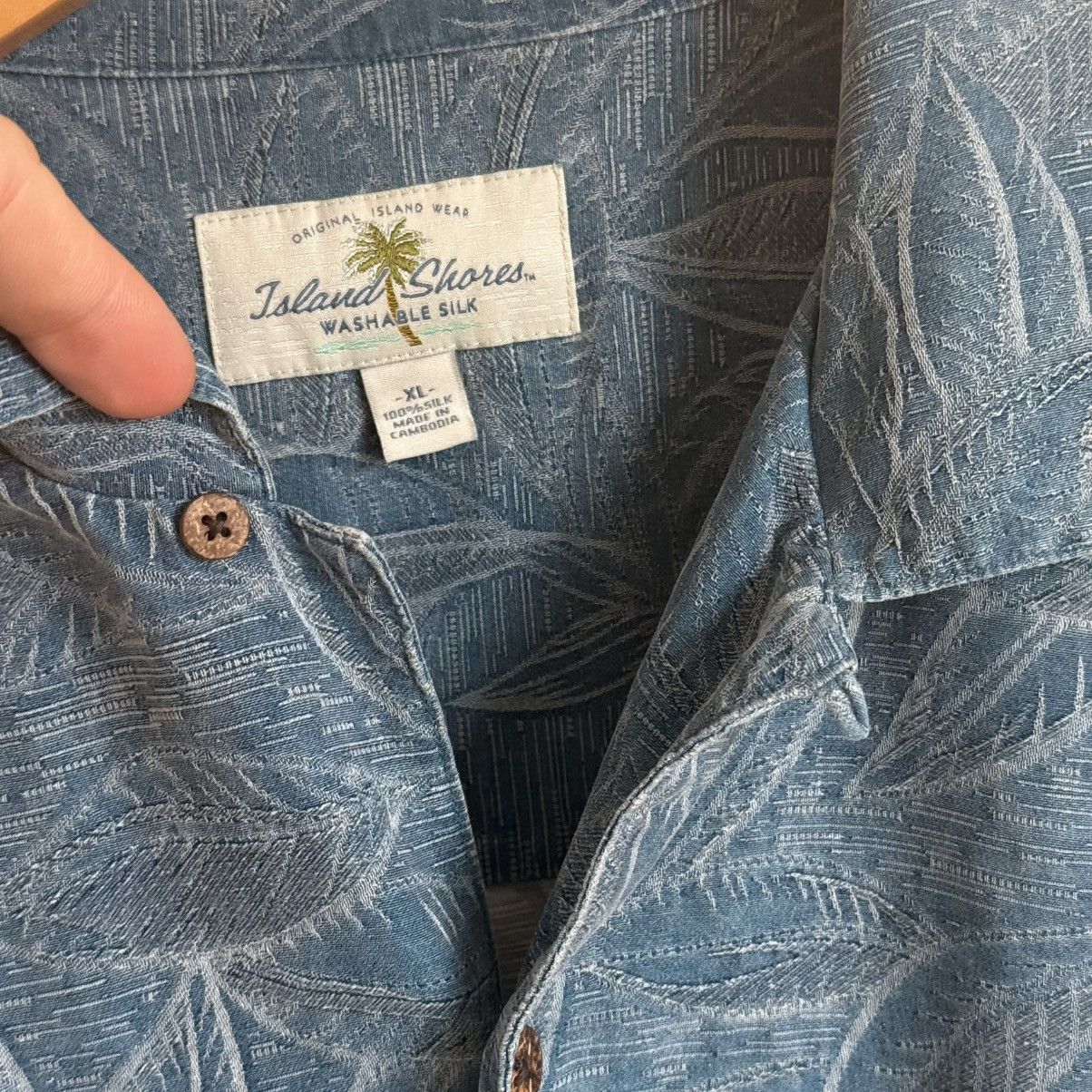 Vintage Vintage Island Shores Washable Silk Hawaiian Shirt Size XL Size US XL / EU 56 / 4 - 5 Thumbnail