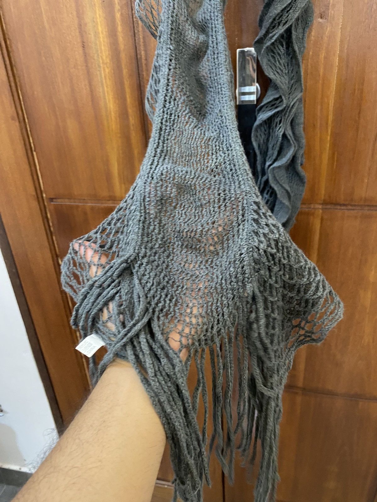 If Six Was Nine Japanese scarf long knitted kmrii goa avantgarde Size ONE SIZE - 7 Thumbnail