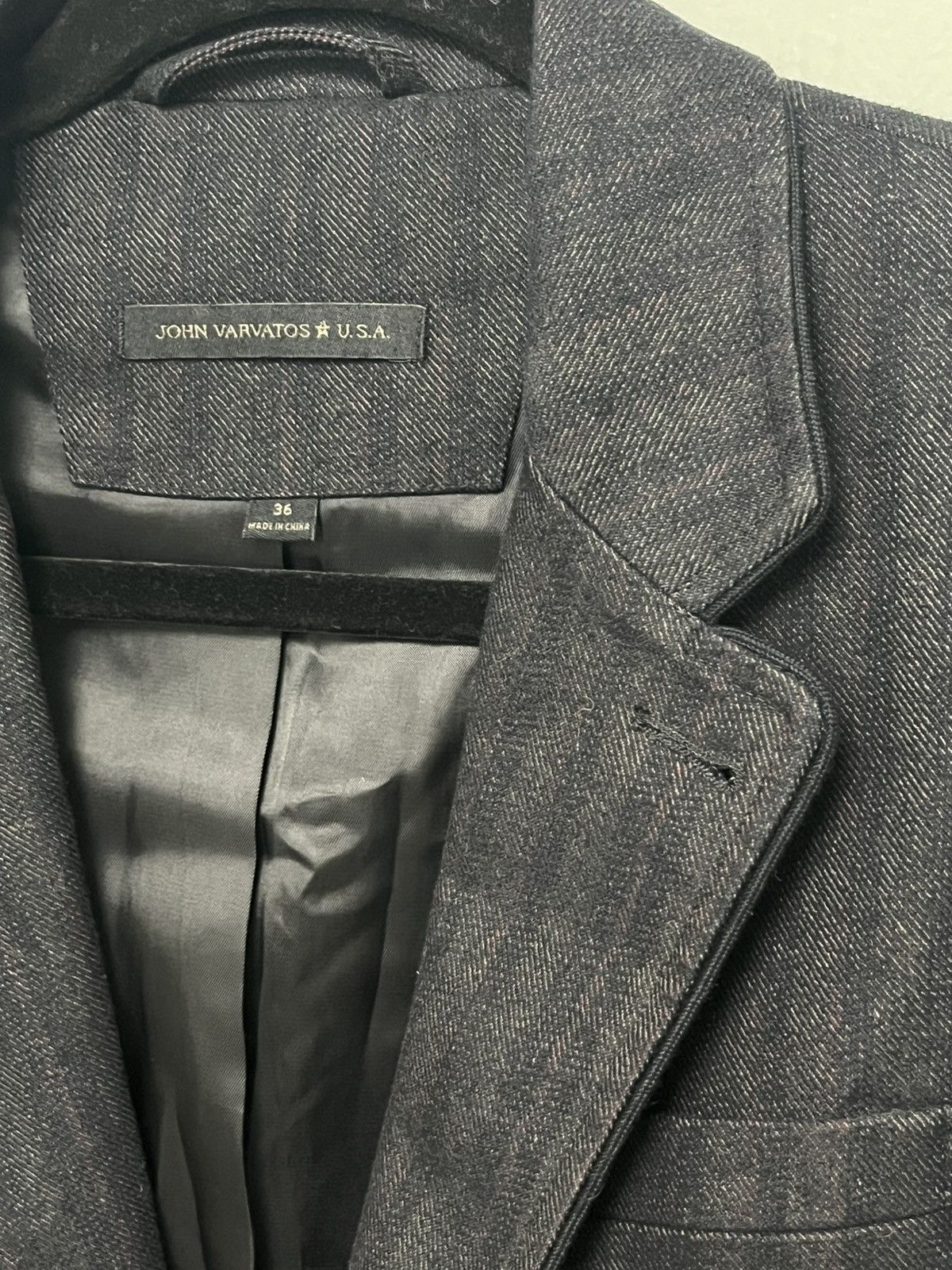 John Varvatos Stripe And Piping Jacket. 36 Size US S / EU 44-46 / 1 - 16 Thumbnail