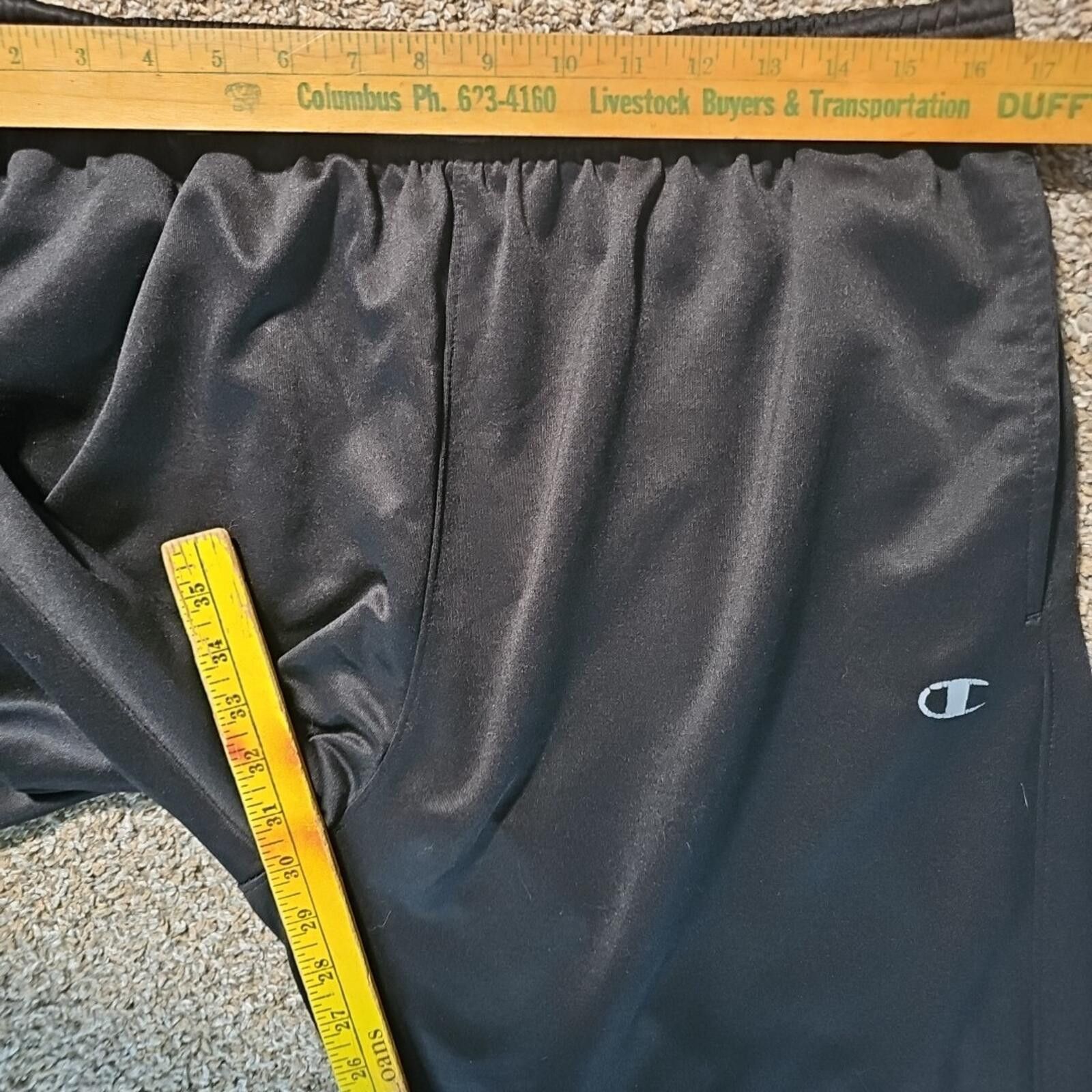 Champion Champion Performance XLT Black Sweatpants Size US 36 / EU 52 - 6 Thumbnail