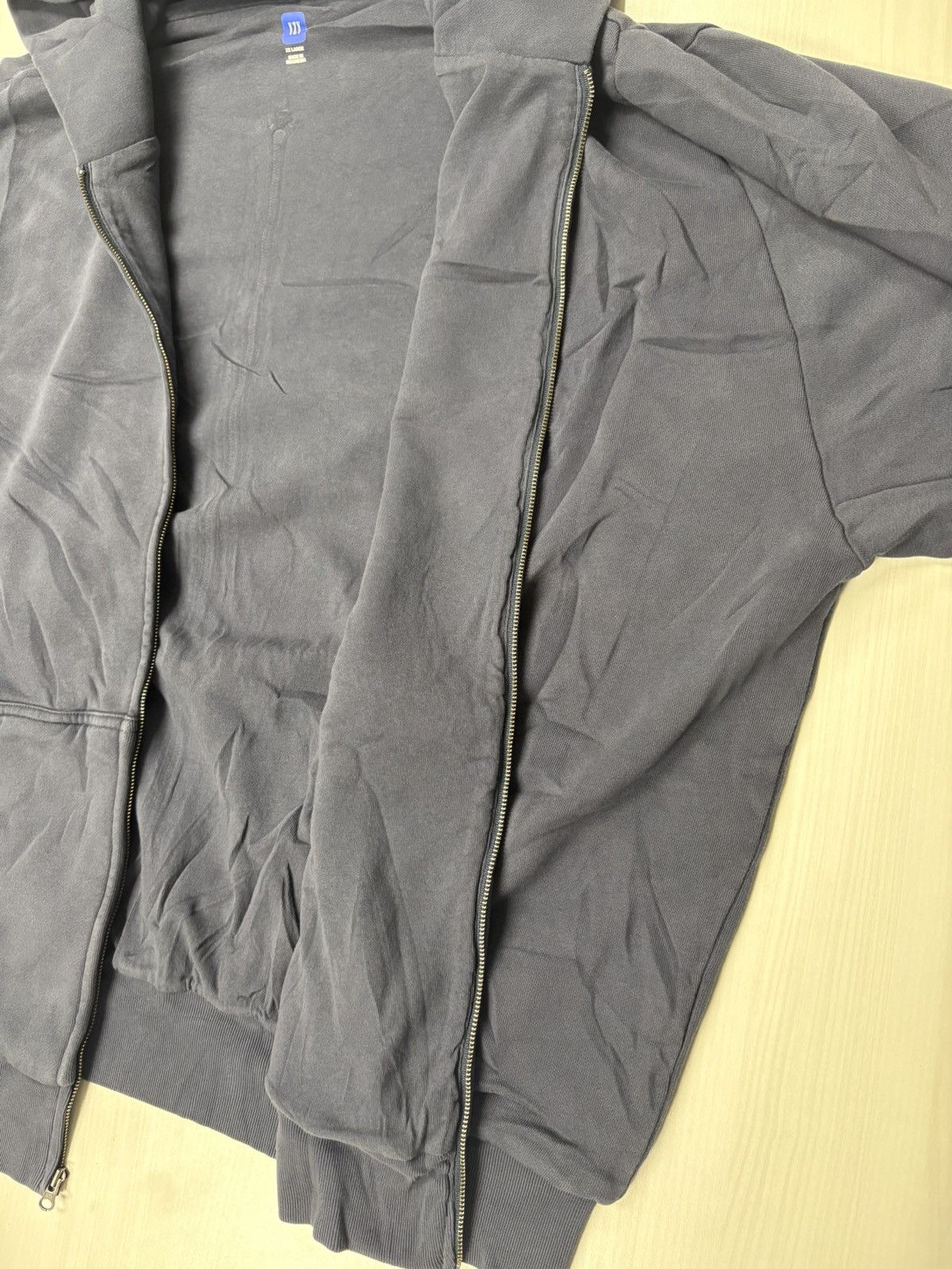 Yeezy YZY x GAP Zip up Hoodie Navy XXL Size US XXL / EU 58 / 5 - 6 Thumbnail