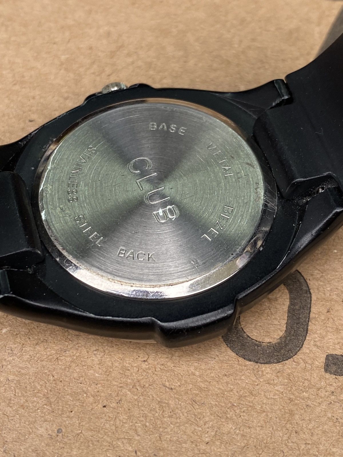 Jewelry × Vintage AC Milan Black Sport Watch - Japanese Brand Size ONE SIZE - 6 Thumbnail