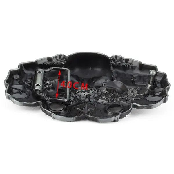 Japanese Brand Skull Buckle Belt Size ONE SIZE - 4 Thumbnail