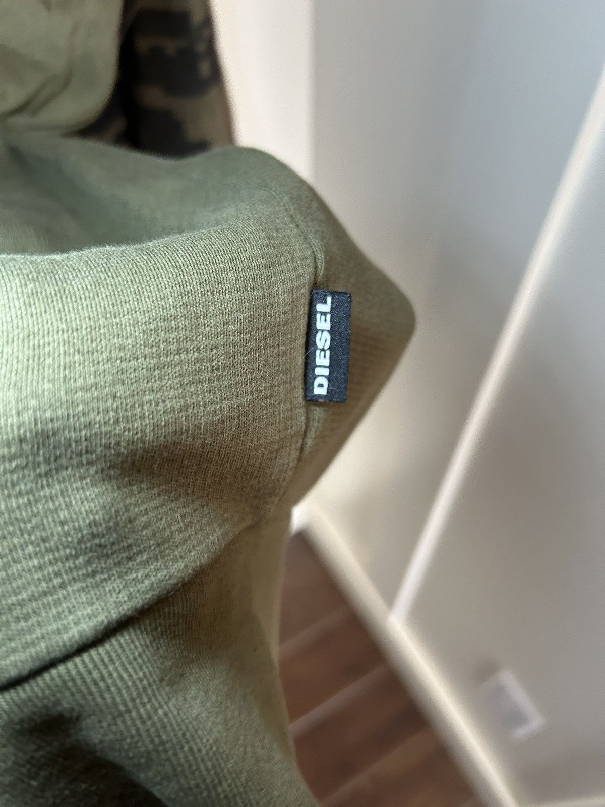 Diesel Vintage Diesel digital camo thermal zip-up hoodie Size US XL / EU 56 / 4 - 8 Thumbnail