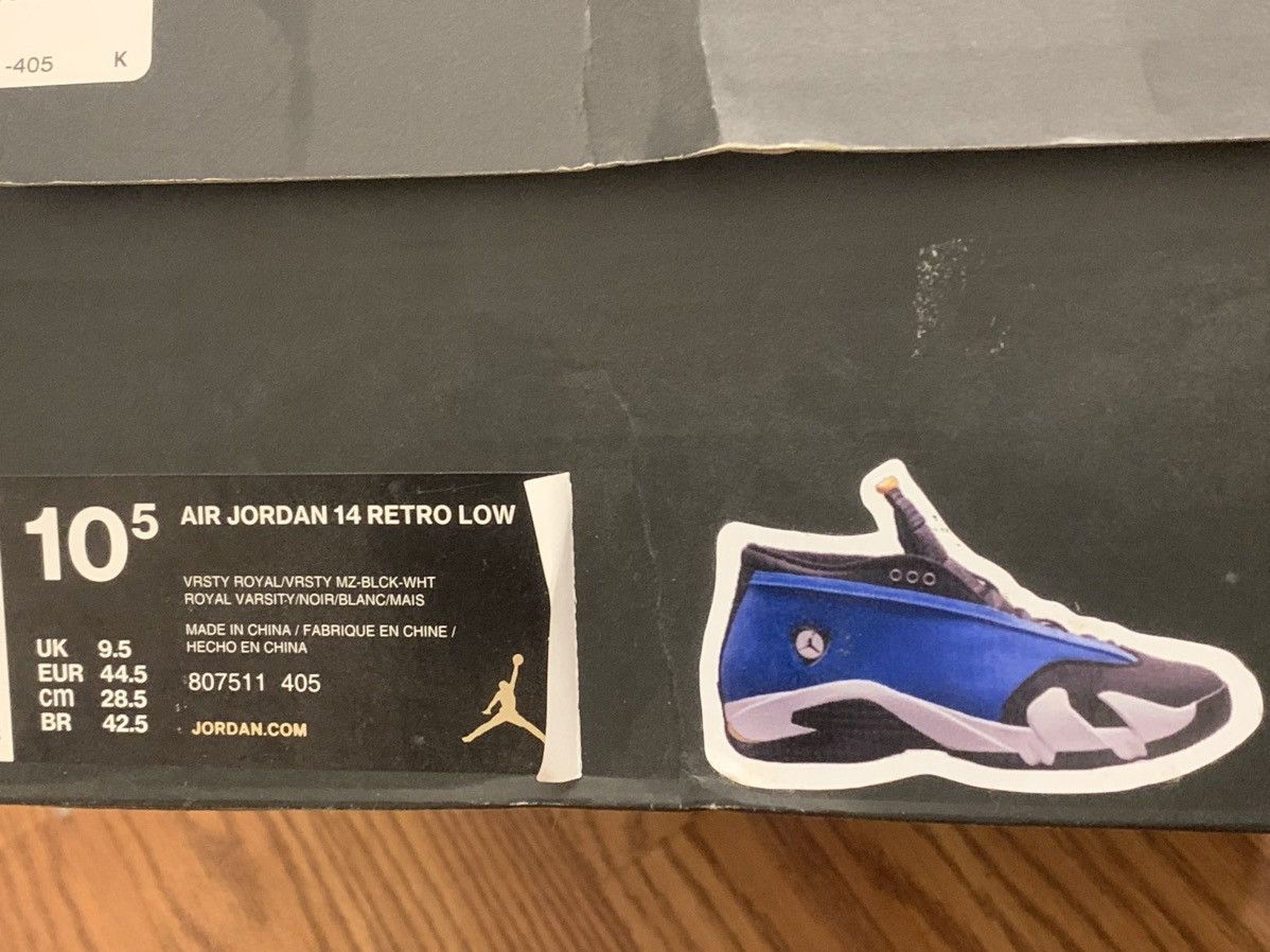 Jordan Brand Jordan 14 Retro Laneys 2015 Size US 10.5 / EU 43-44 - 2 Thumbnail