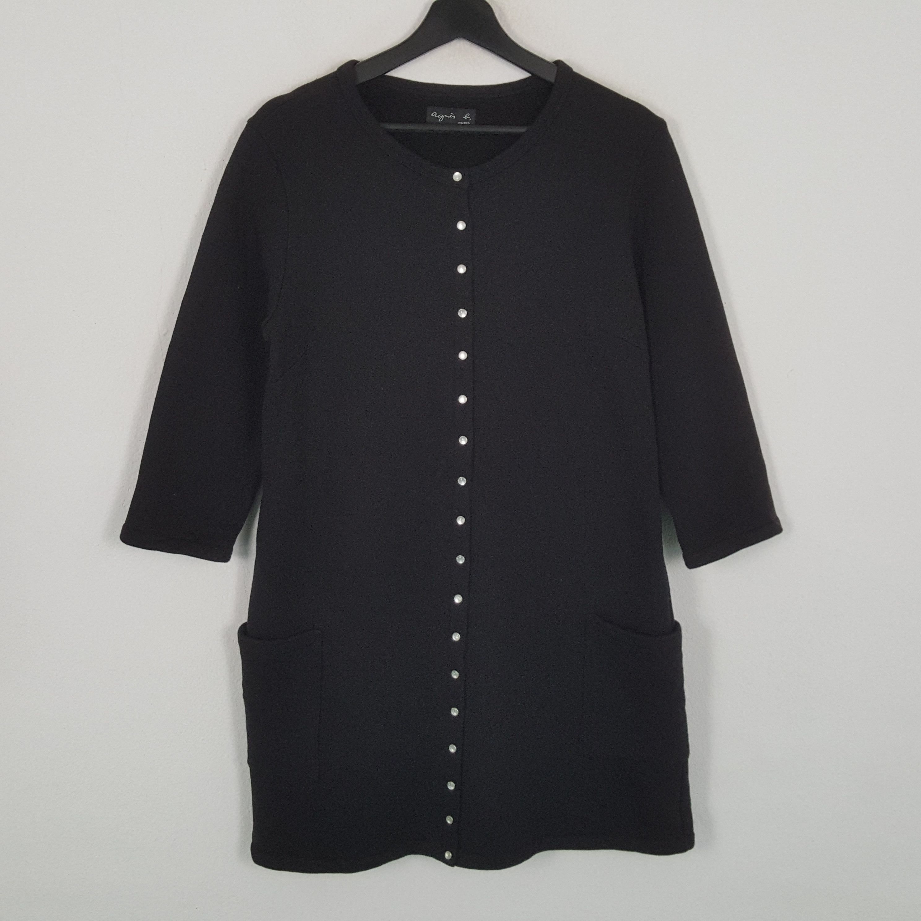 Designer × Vintage × agnes b. AGNES B Fashion Designer Style Long Jacket Size US S / EU 44-46 / 1 - 1 Thumbnail