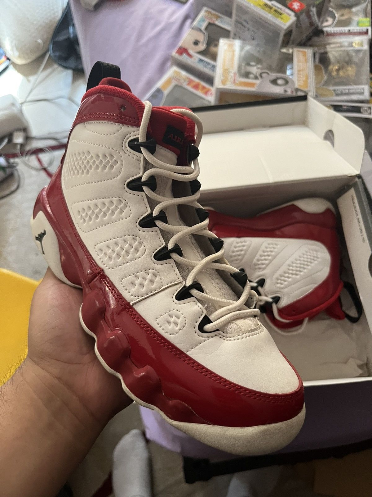 Jordan Brand Gym Red 9s Size US 6 / EU 39 - 1 Thumbnail